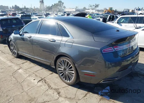 2016 Lincoln Mkz Hybrid из США, поврежденный, VIN 3LN6L2LU2GR622665